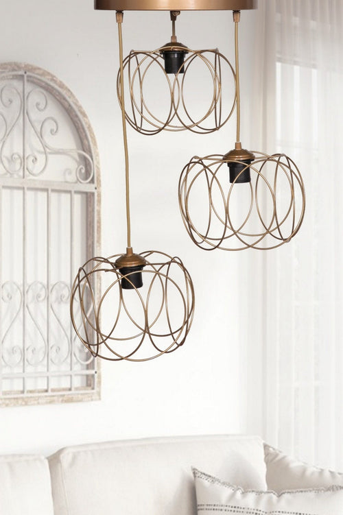 Oyo Lampada Sarkit Ottone