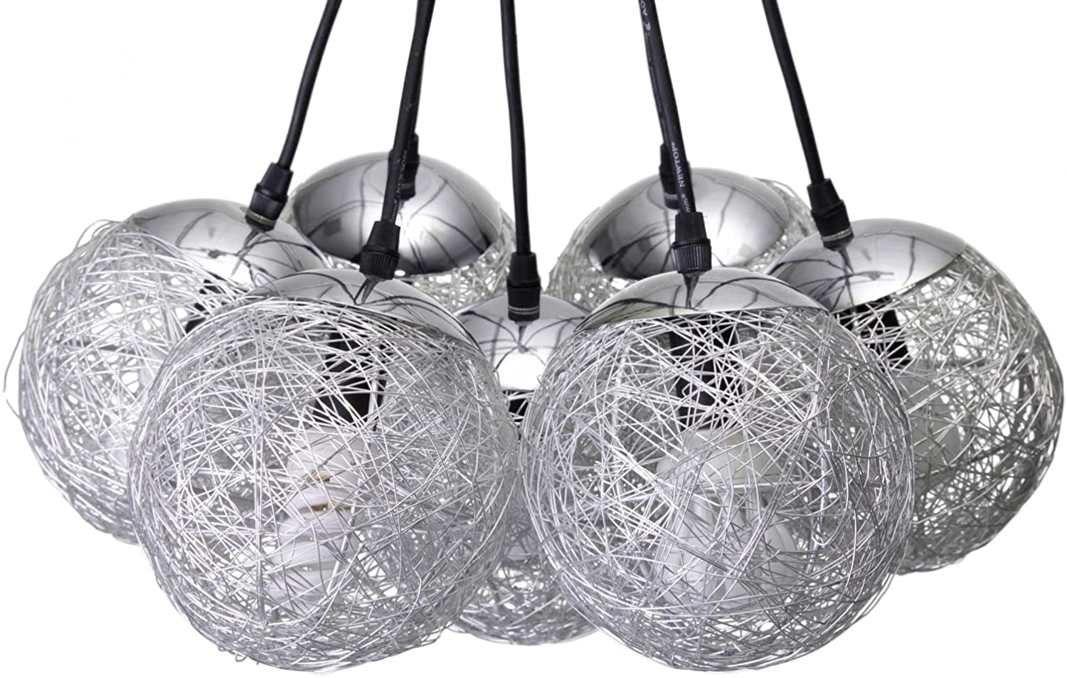 Mauro Ferretti Lampada Saturn 7 Argento