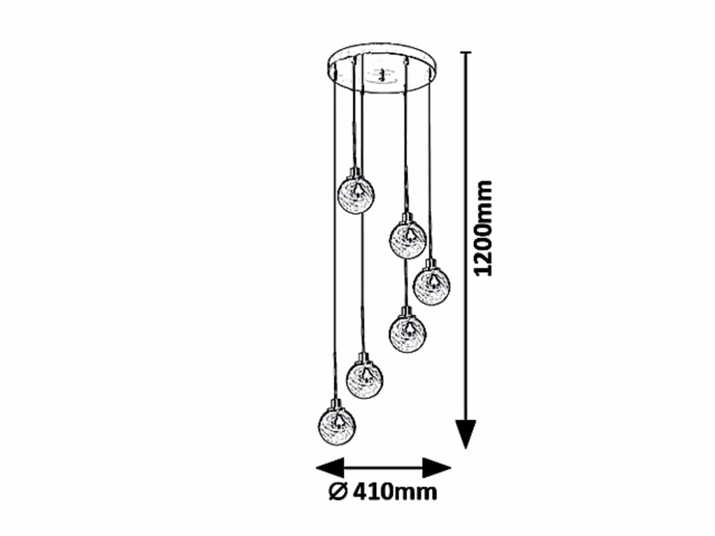 RabaLux Lampada Semira 5004 Cromo