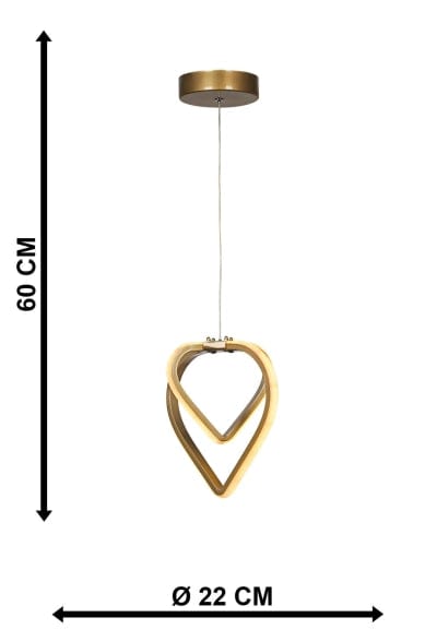 Oyo Lampada Sevinc Ottone