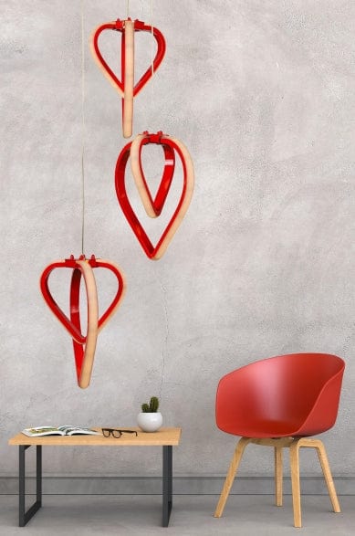 Oyo Lampada Sevinc Rosso