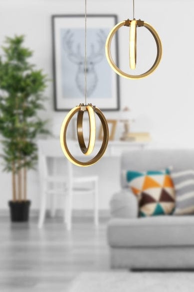 Oyo Lampada Sezen Ottone