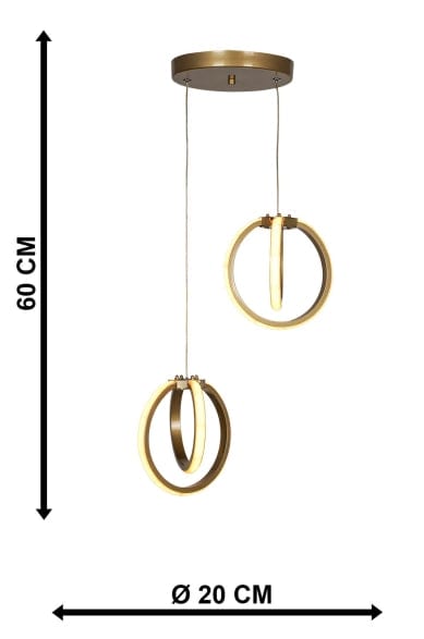 Oyo Lampada Sezen Ottone