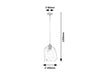 RabaLux Lampada Shivani 72012 Cromo