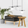 Customform Lampada Skiva Ball M Nero