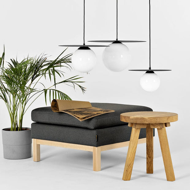 Customform Lampada Skiva Ball M Nero