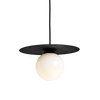 Customform Lampada Skiva Ball S Nero