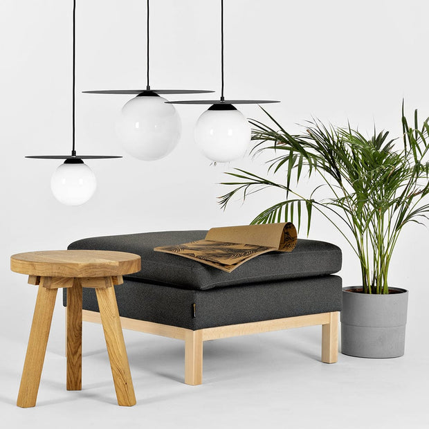 Customform Lampada Skiva Ball S Nero