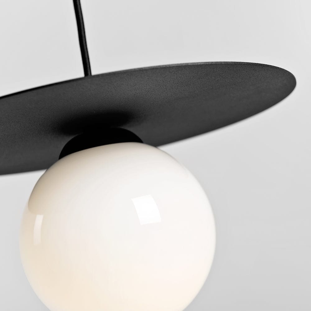 Customform Lampada Skiva Ball S Nero
