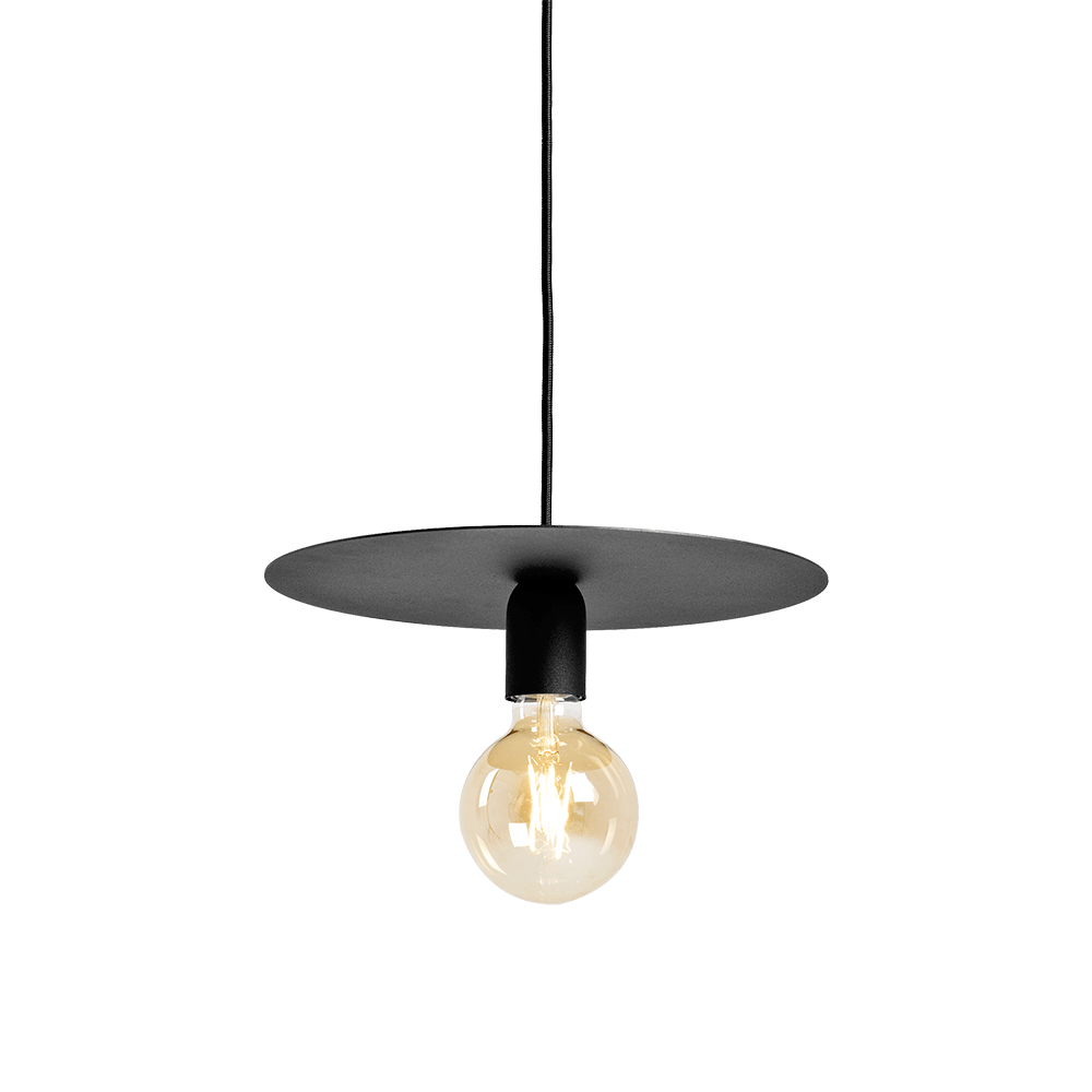 Customform Lampada Skivas L Nero