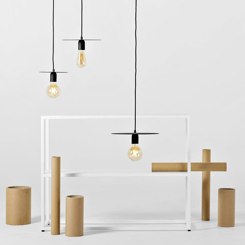 Customform Lampada Skivas M Nero