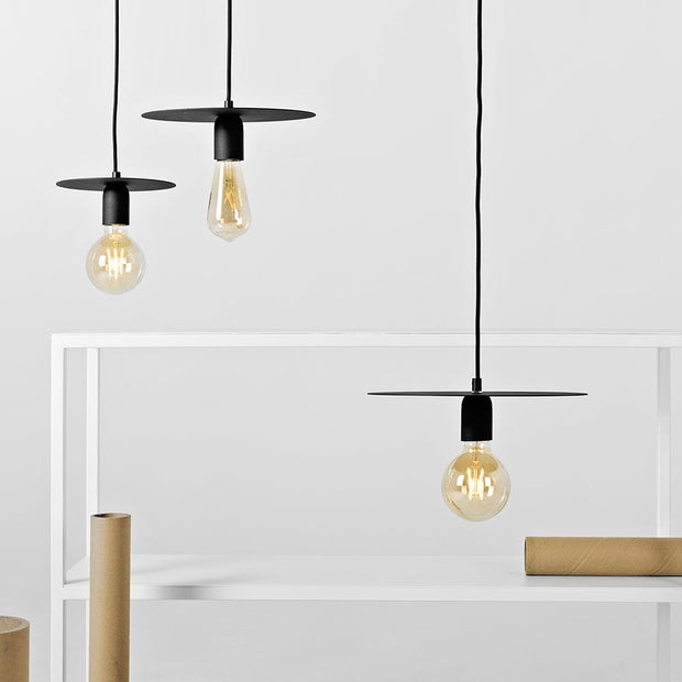 Customform Lampada Skivas M Nero