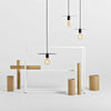 Customform Lampada Skivas S Nero