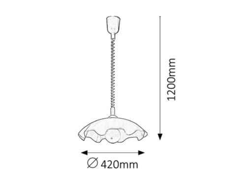 RabaLux Lampada Smerlato 4675 Bianco