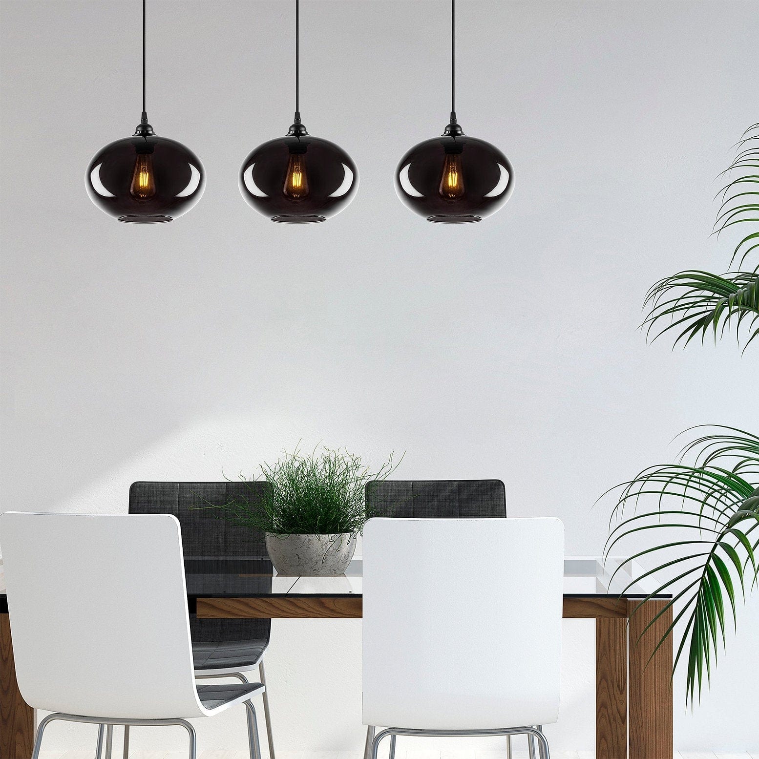 Asir Lampada Smoked 52 Grigio