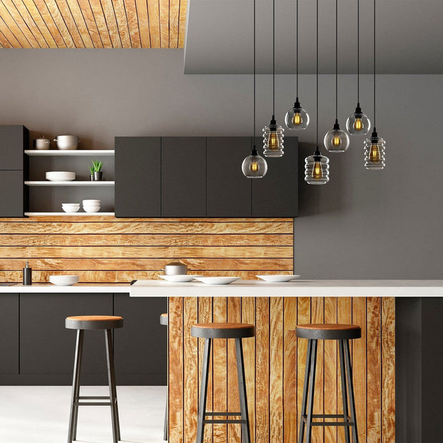 Asir Lampada Smoked 71 Grigio