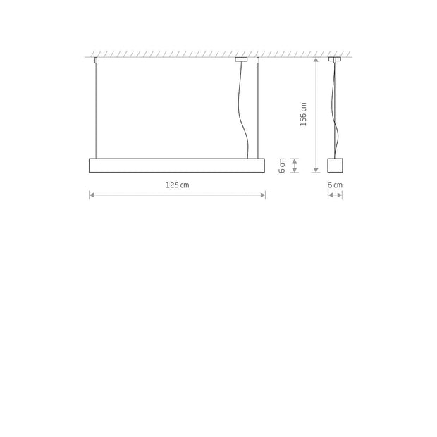 Nowodvorski Lampada Soft LED Grafite