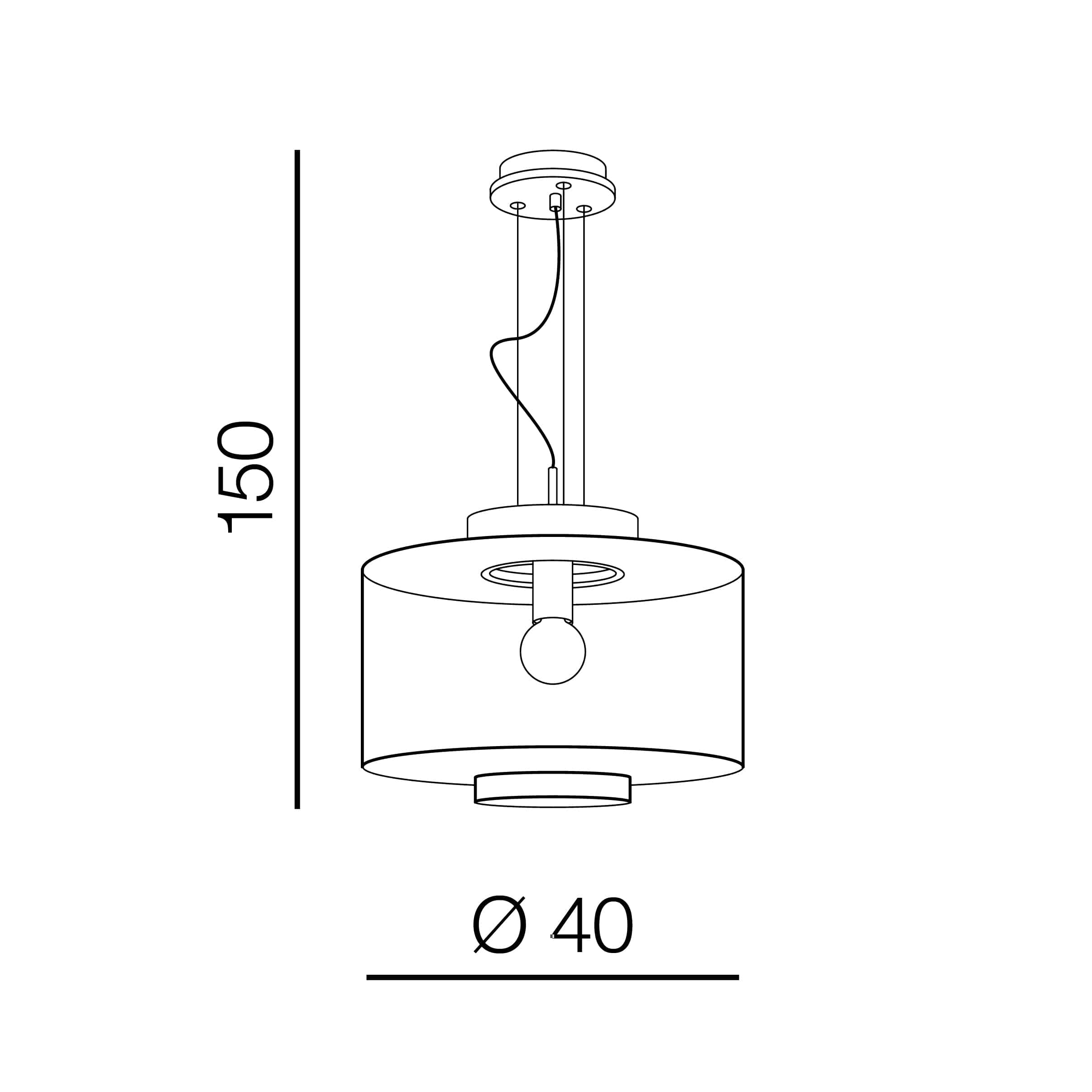 Azzarddo Lampada Sorel AZ3343 Trasparente