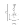Azzarddo Lampada Sorel AZ3343 Trasparente