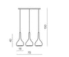 Azzarddo Lampada Soul 3 AZ1655 Cromo