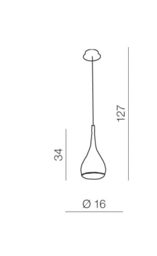 Azzarddo Lampada Spell AZ0286 Oro