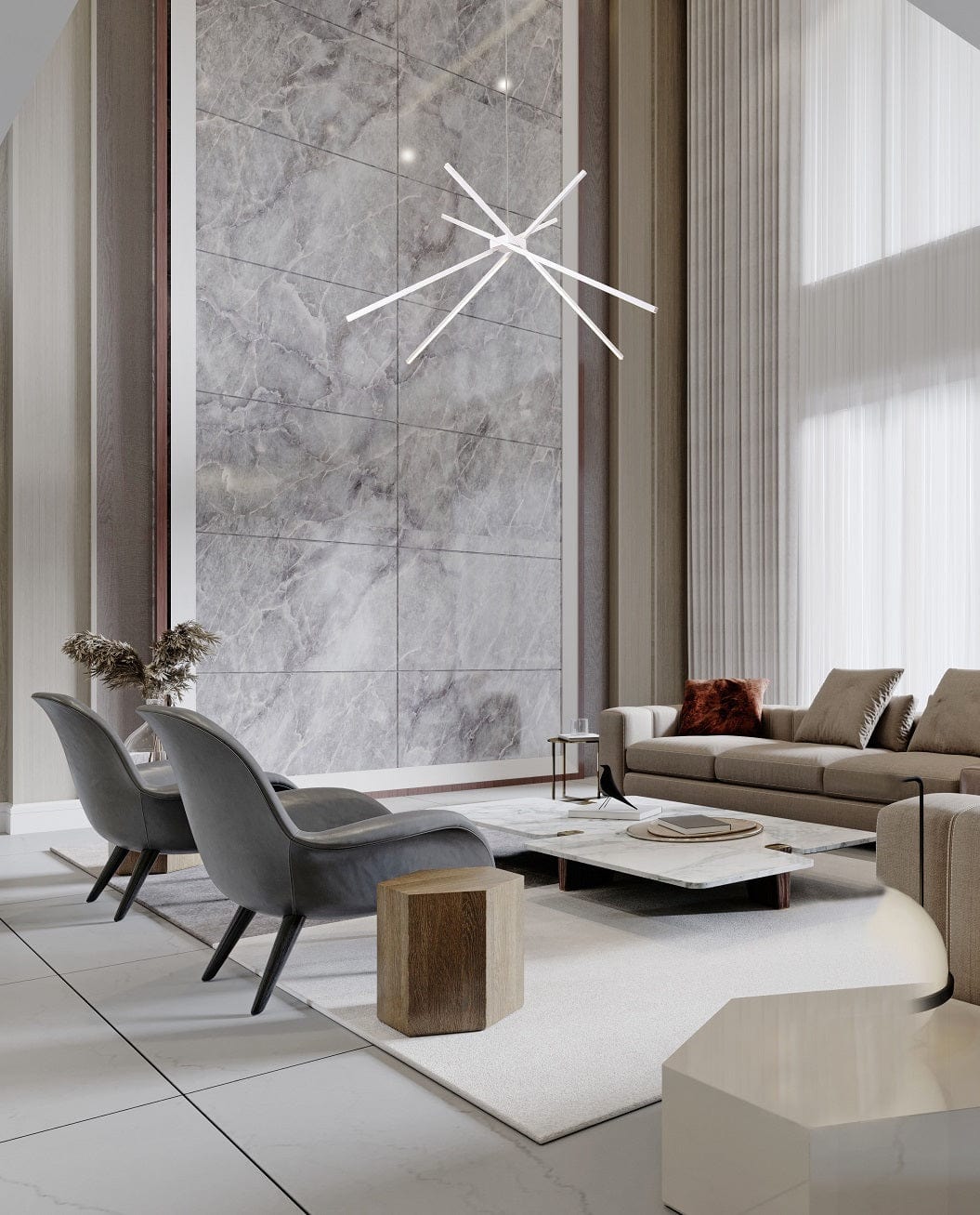 Maxlight Lampada Spider P0270 Bianco