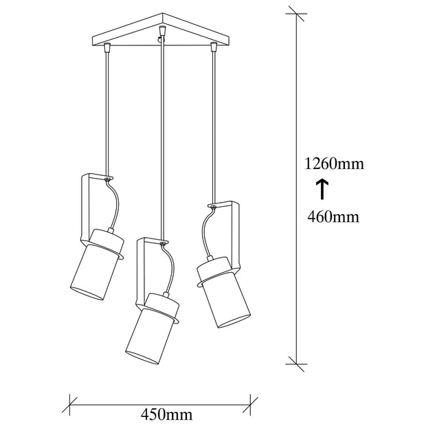 Asir Lampada Spot 6311 Nero