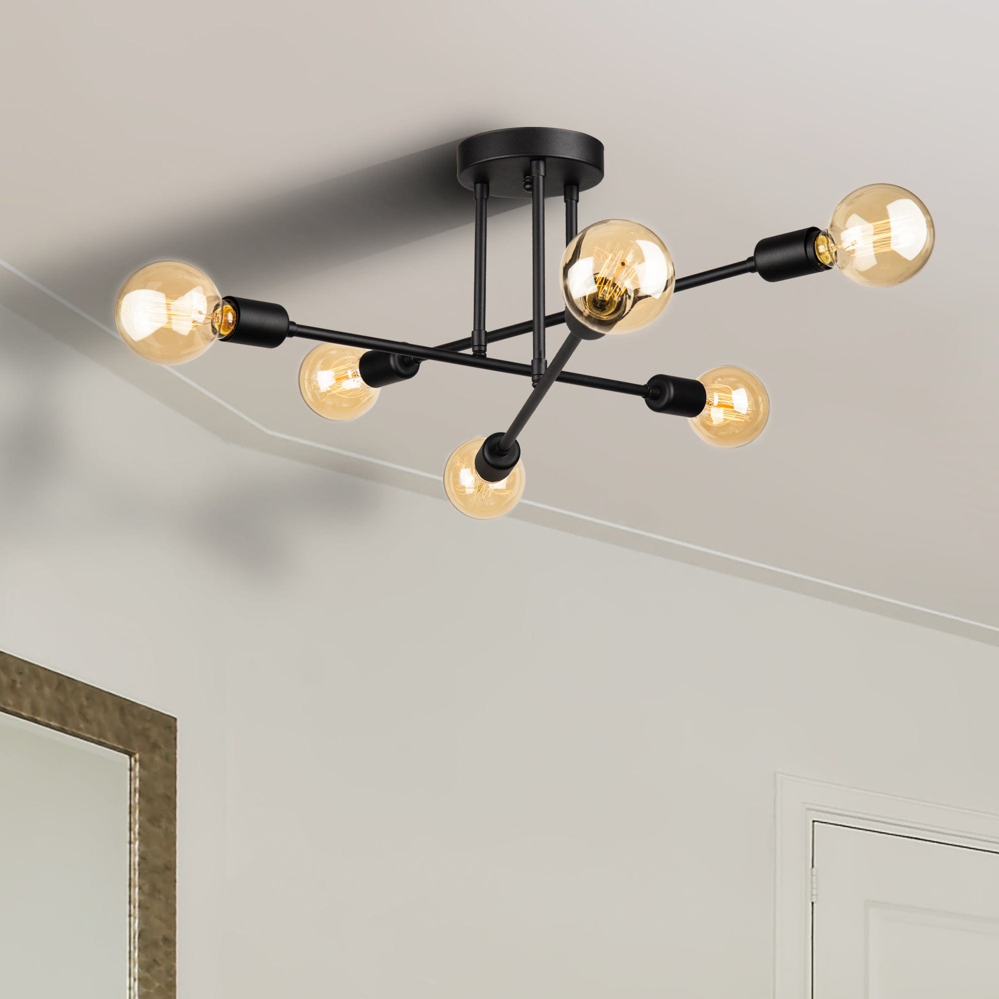 Oyo Lampada Sputnik Nero