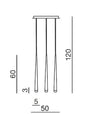 Azzarddo Lampada Stylo 3 AZ0133 Cromo