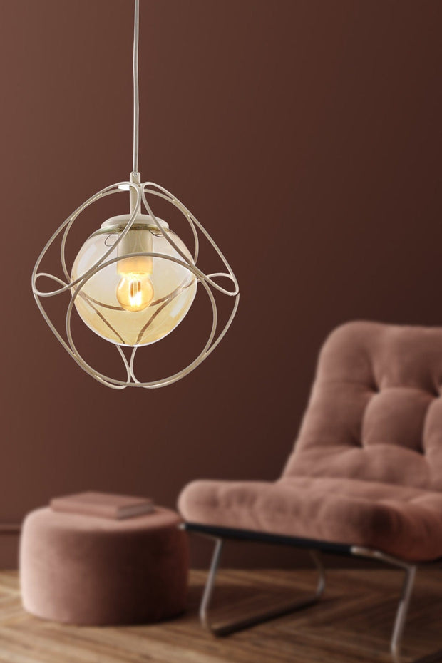 Oyo Lampada Suna Bianco