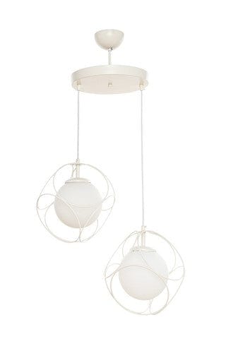Oyo Lampada Suna Bianco