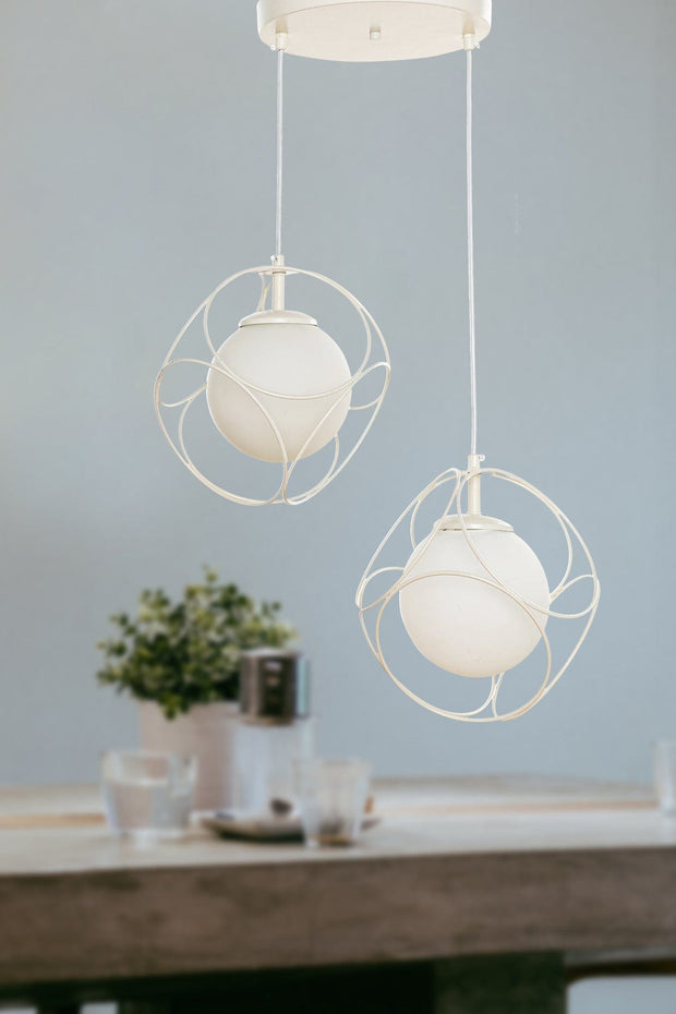 Oyo Lampada Suna Bianco