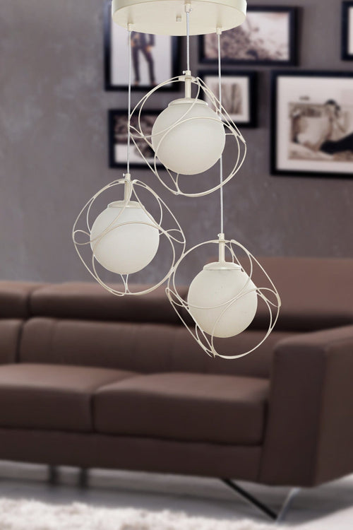 Oyo Lampada Suna Bianco