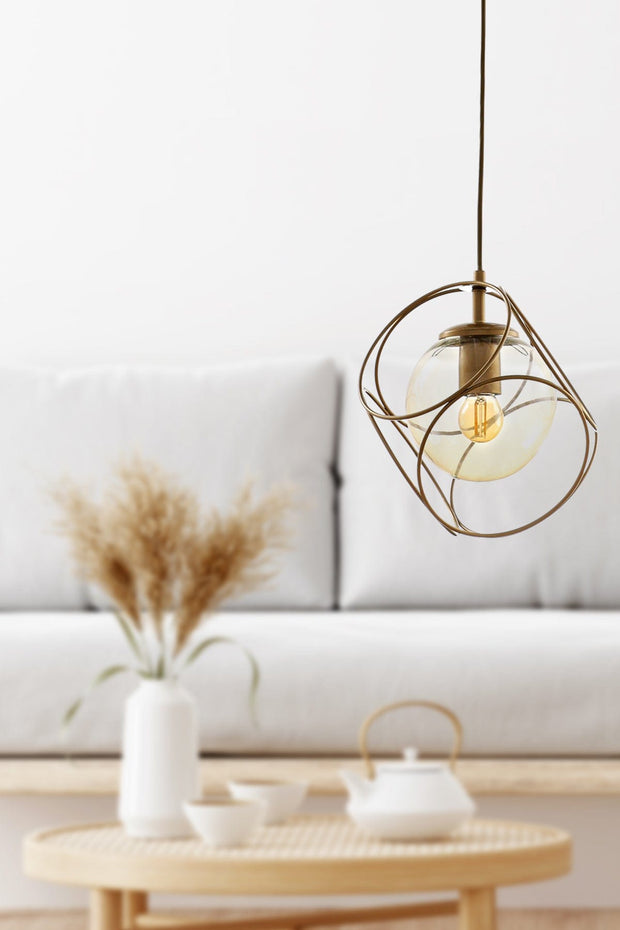Oyo Lampada Suna Ottone