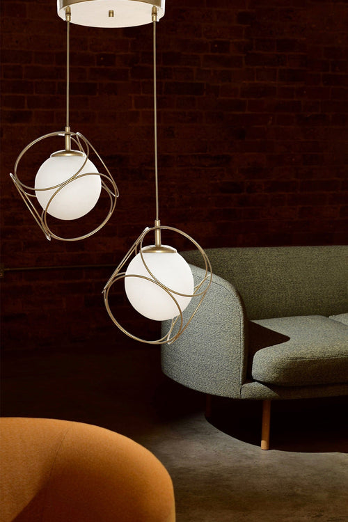 Oyo Lampada Suna Ottone
