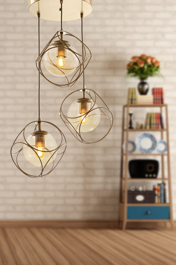 Oyo Lampada Suna Ottone