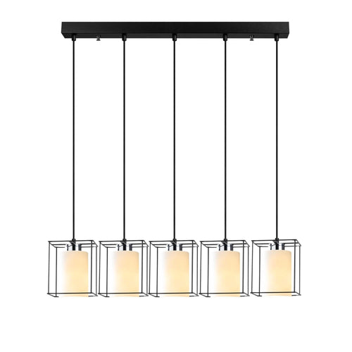 Asir Lampada Swank 702-5S1 Bianco e Nero