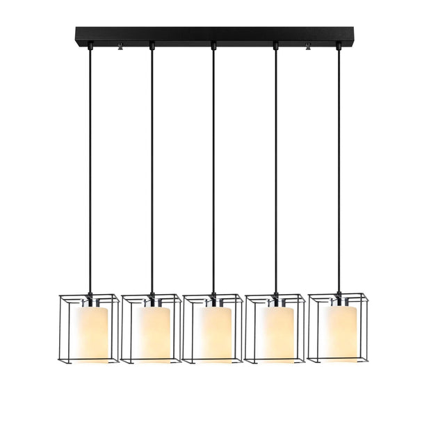 Asir Lampada Swank 702-5S1 Bianco e Nero