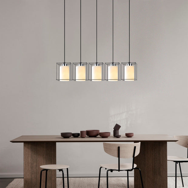 Asir Lampada Swank 702-5S1 Bianco e Nero