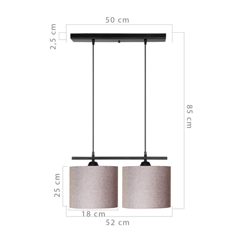 Oyo Lampada Talisca Beige