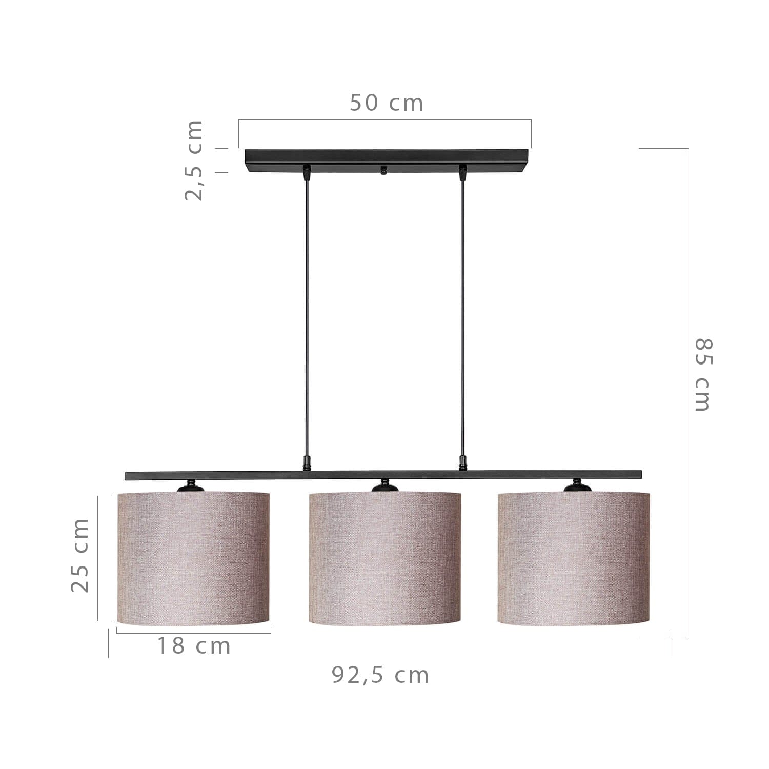 Oyo Lampada Talisca Beige