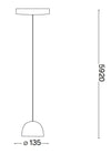IdealLux Lampada Tall SP1 Bianco