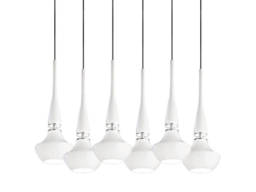 Azzarddo Lampada Tasos 6 Bianco AZ1883