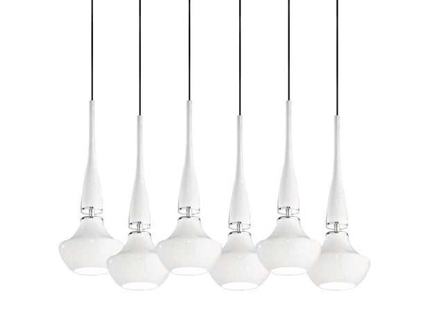 Azzarddo Lampada Tasos 6 Bianco AZ1883
