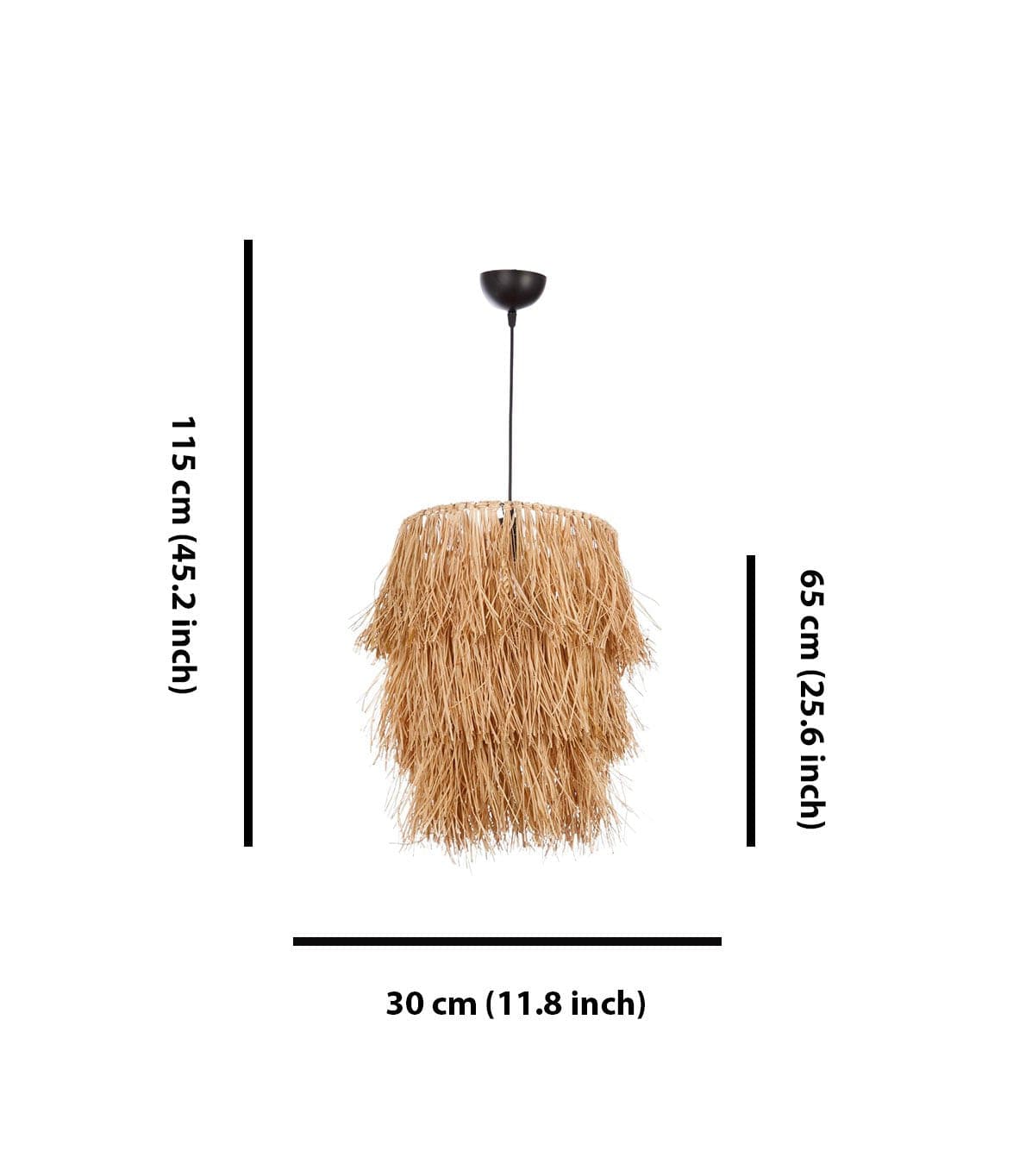 Asir Lampada Tassel Naturale