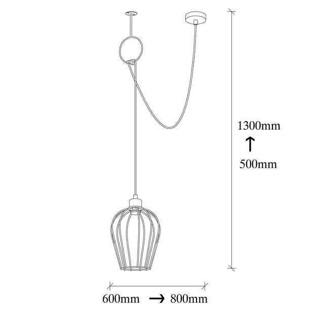 Asir Lampada Tel 6681 Nero