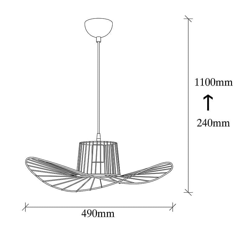 Asir Lampada Tel 6721 Nero