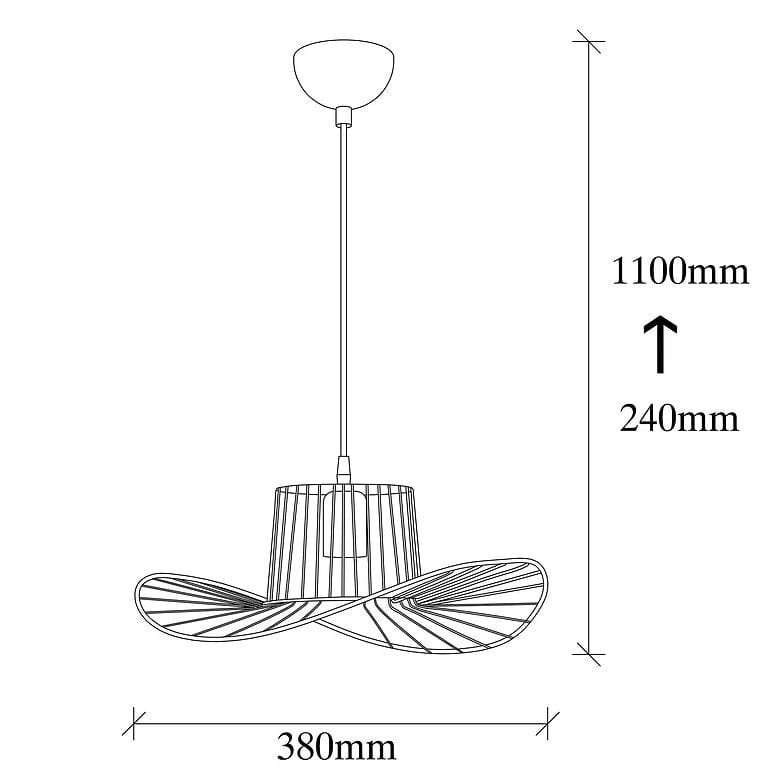 Asir Lampada Tel 6736 Nero