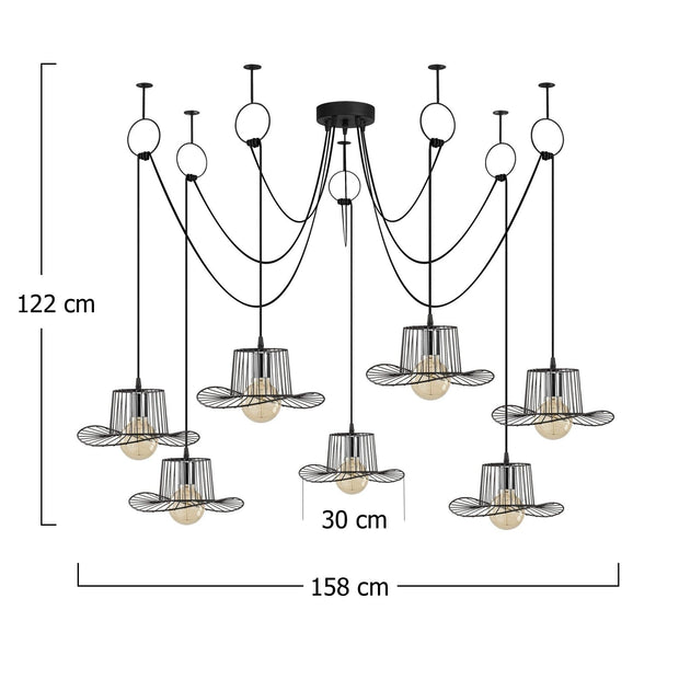 Asir Lampada Tel 6766 Nero