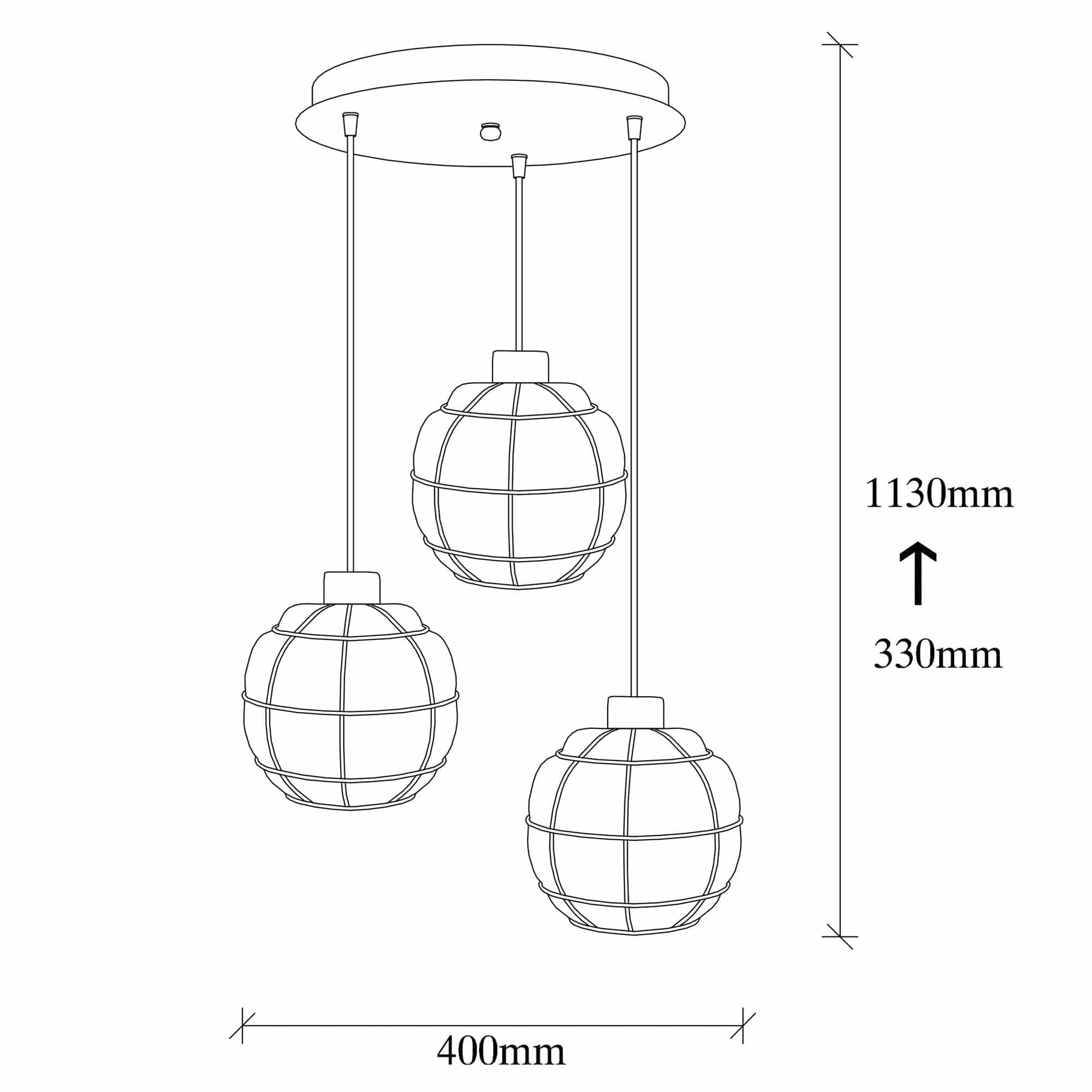 Asir Lampada Tellini MR-1001 Nero